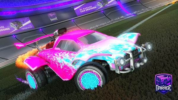 A Rocket League car design from i2kClxpzz