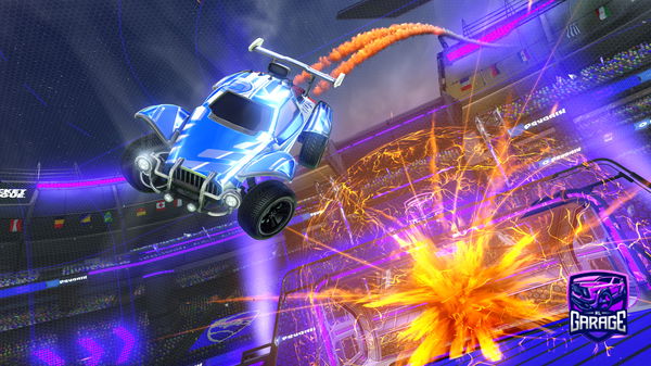 A Rocket League car design from Auceey