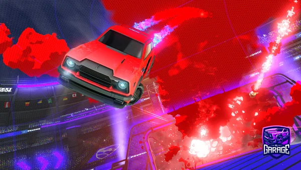 A Rocket League car design from HeroFright