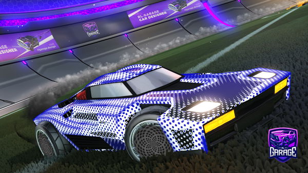 A Rocket League car design from Byloo