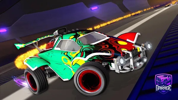 A Rocket League car design from Atherhaze
