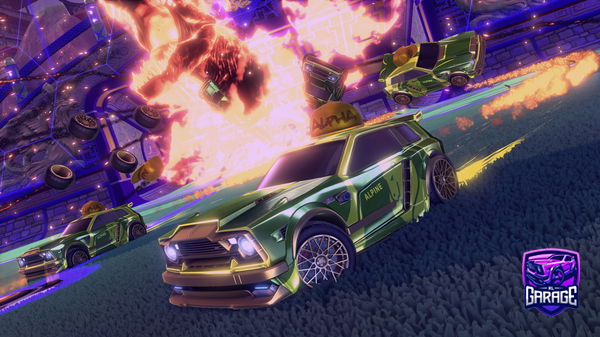 A Rocket League car design from Gullarman