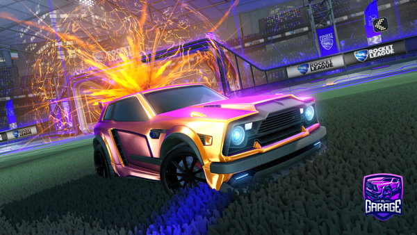 A Rocket League car design from Ju3ior
