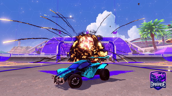 A Rocket League car design from Sputchy