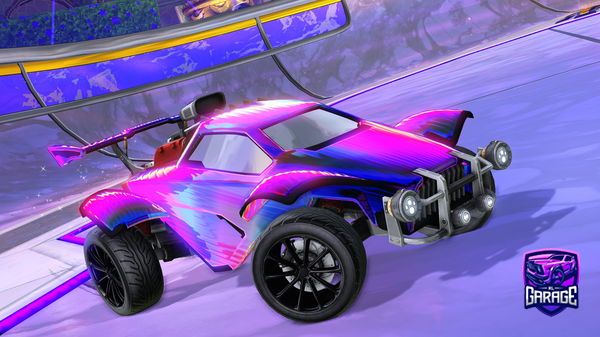 A Rocket League car design from boosted497