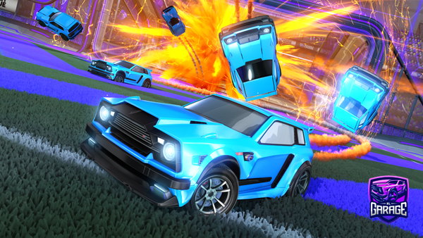 A Rocket League car design from A___l-_xl