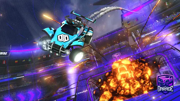 A Rocket League car design from WISTYZ_