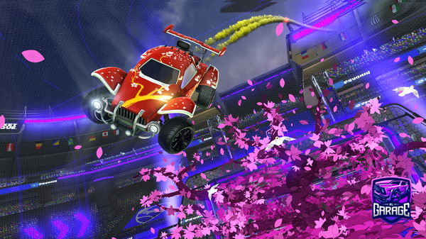 A Rocket League car design from KiyuShino