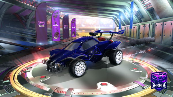 A Rocket League car design from Louramo_on_ps4