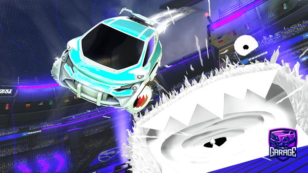 A Rocket League car design from SpxrkZy_YT