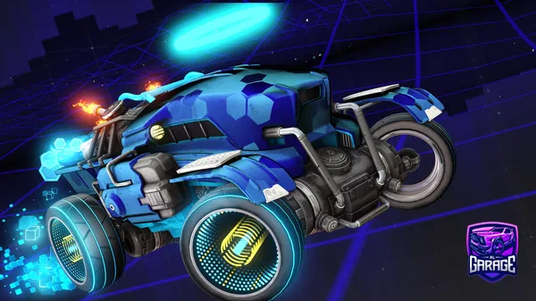 A Rocket League car design from onunciato