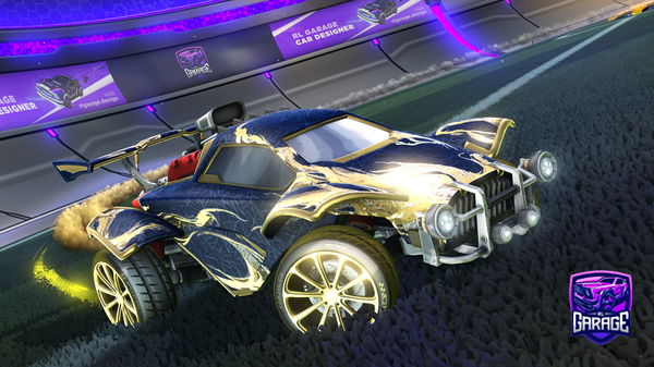 A Rocket League car design from woe_Rl31