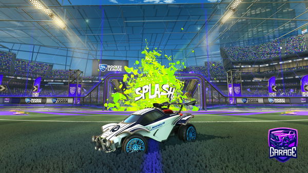 A Rocket League car design from HBacq9