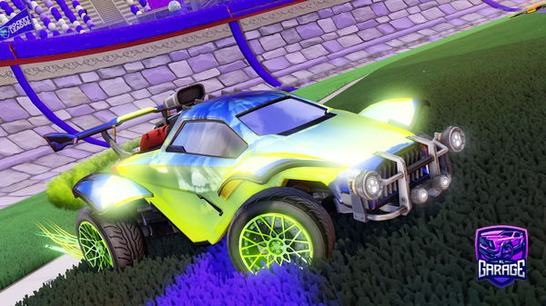 A Rocket League car design from Pman214975