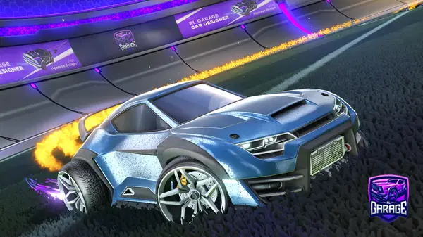 A Rocket League car design from VelvetIce
