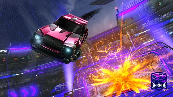 A Rocket League car design from IcyStoveTop