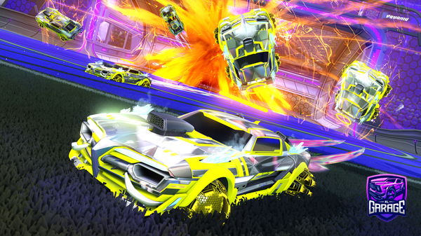 A Rocket League car design from sgamers7