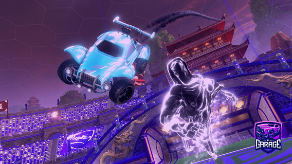 A Rocket League car design from Rafitas