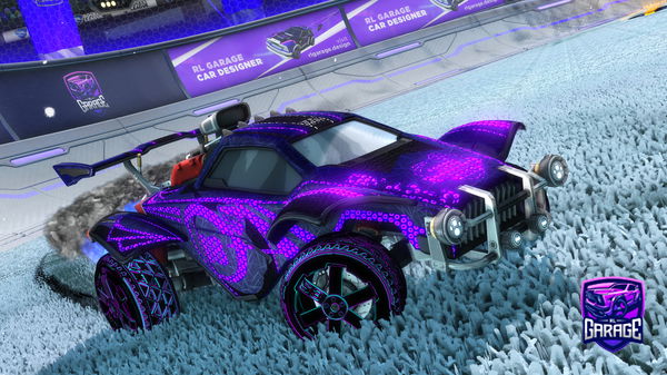 A Rocket League car design from Syskull