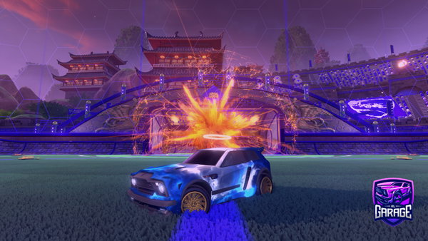 A Rocket League car design from Datkiidcozy