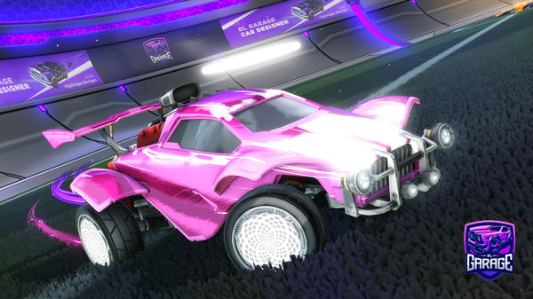 A Rocket League car design from imbassiii