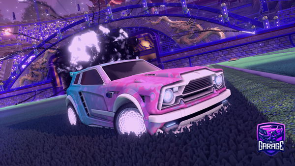 A Rocket League car design from FIREone62