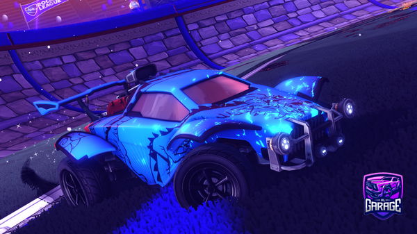 A Rocket League car design from zDisFran