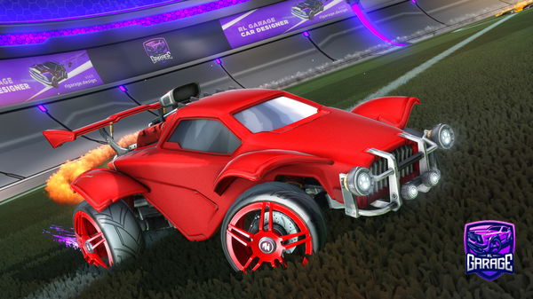 A Rocket League car design from Firem5chell