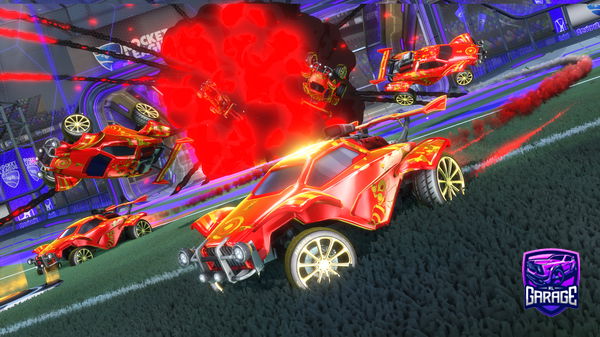 A Rocket League car design from Freekandel