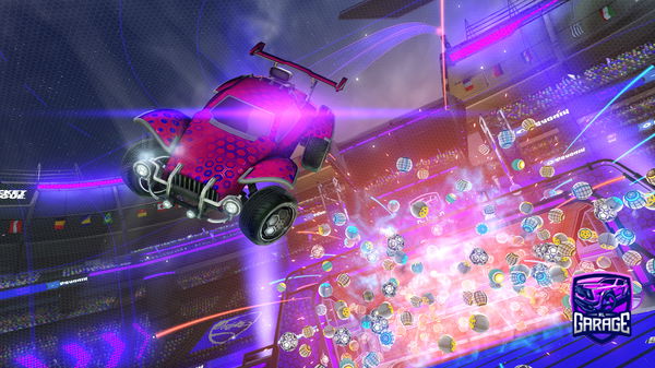 A Rocket League car design from PulseStar3