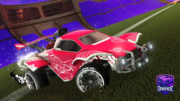 A Rocket League car design from MrHybrid7541