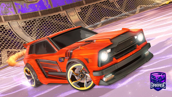 A Rocket League car design from DF2310