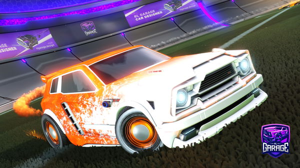 A Rocket League car design from ZachyPoo14