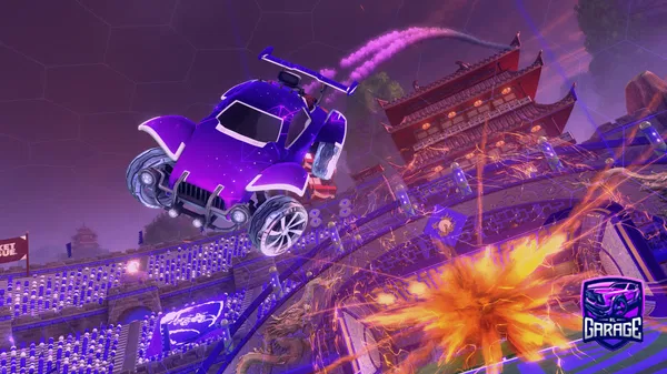 A Rocket League car design from grandmaon30fps