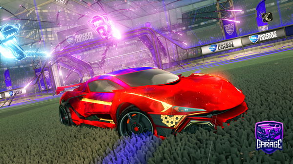 A Rocket League car design from BFK_reaperXrz