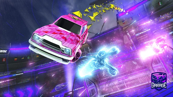 A Rocket League car design from Ghostuchiha5
