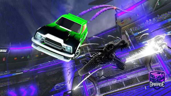 A Rocket League car design from N1TROUSSS