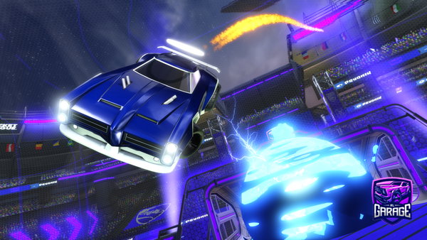 A Rocket League car design from Mingus123