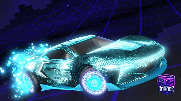 A Rocket League car design from irosario78