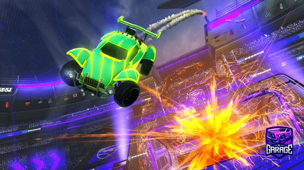 A Rocket League car design from Dodoir0912_