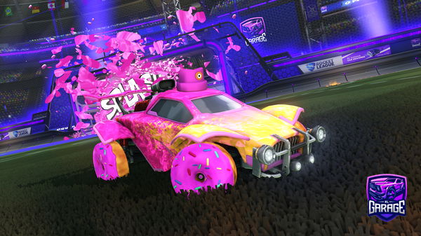 A Rocket League car design from Dogesavage22
