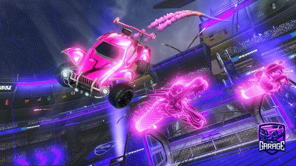 A Rocket League car design from fennecwarrior