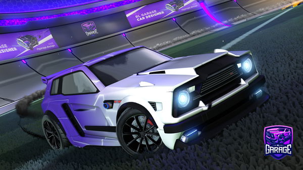 A Rocket League car design from VstarGamer