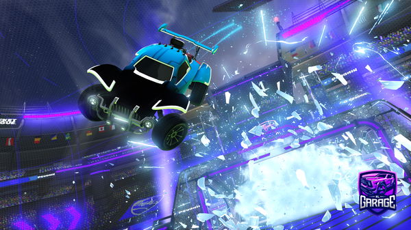 A Rocket League car design from hefferl