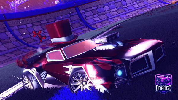 A Rocket League car design from Garou_DzZ