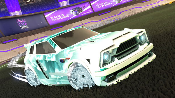 A Rocket League car design from Inchiki