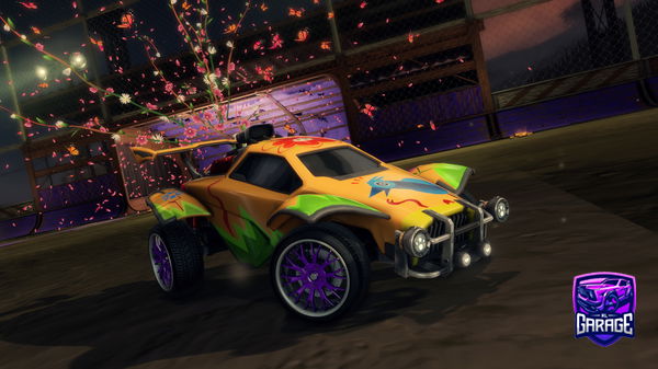 A Rocket League car design from Bonsaiiii