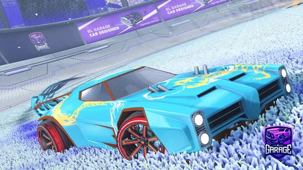 A Rocket League car design from Shooteo2313