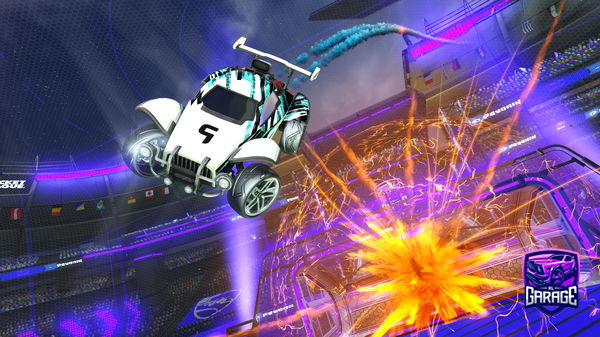 A Rocket League car design from zia_shahid9