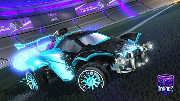 A Rocket League car design from zaddation